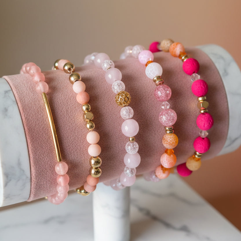 Collection bracelets gemme, bijoux en pierres naturelles