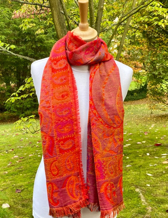 Foulard Sukkur - 50% laine / 50% soie